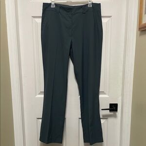 Nike Golf | Dri-FIT | Golf | Flat Front |Straight Leg |Pants |Teal Gray |Size 12